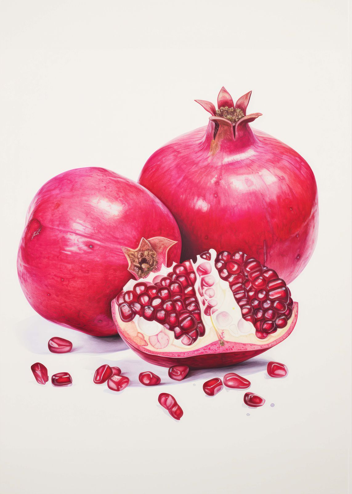 Poster - Granatäpple Konst