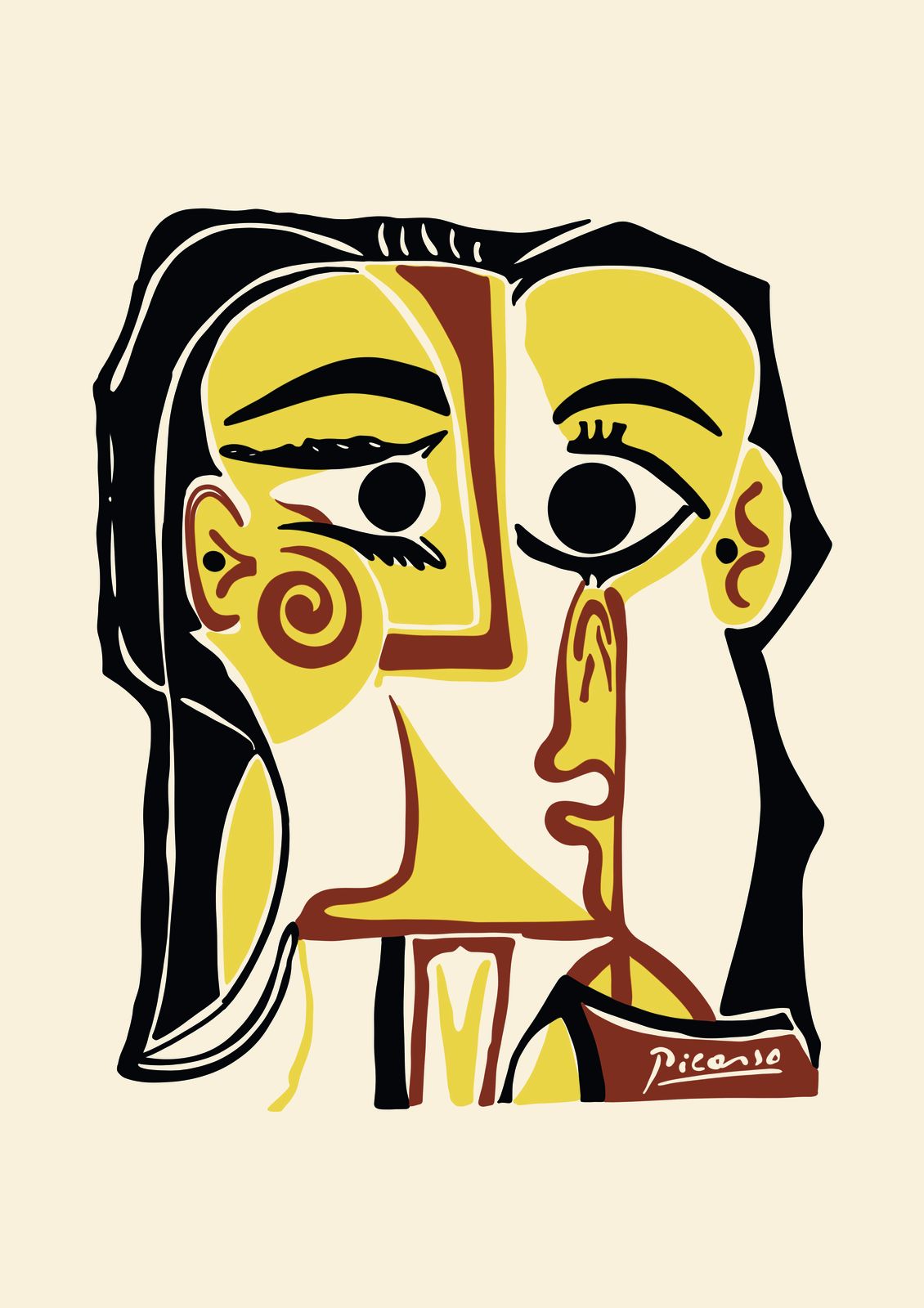 Poster - Picasso Konstverk