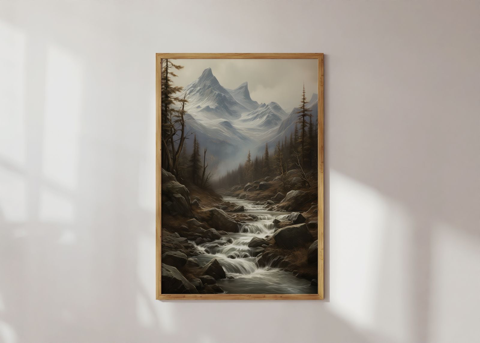Poster - Bergflod