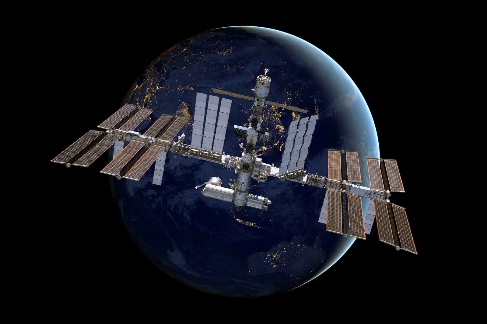 Poster - Internationella rymdstationen