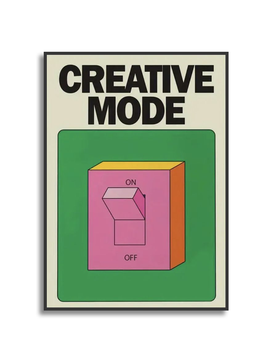 Poster - Kreativt Läge