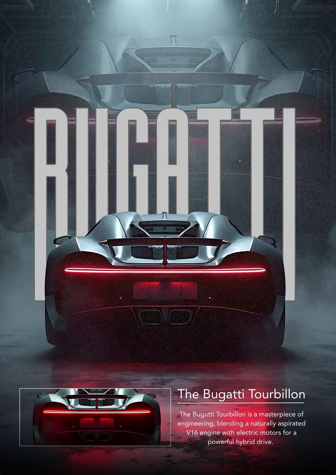 Poster - Bugatti Tourbillon