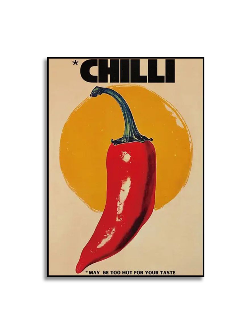 Poster - Chilli Art