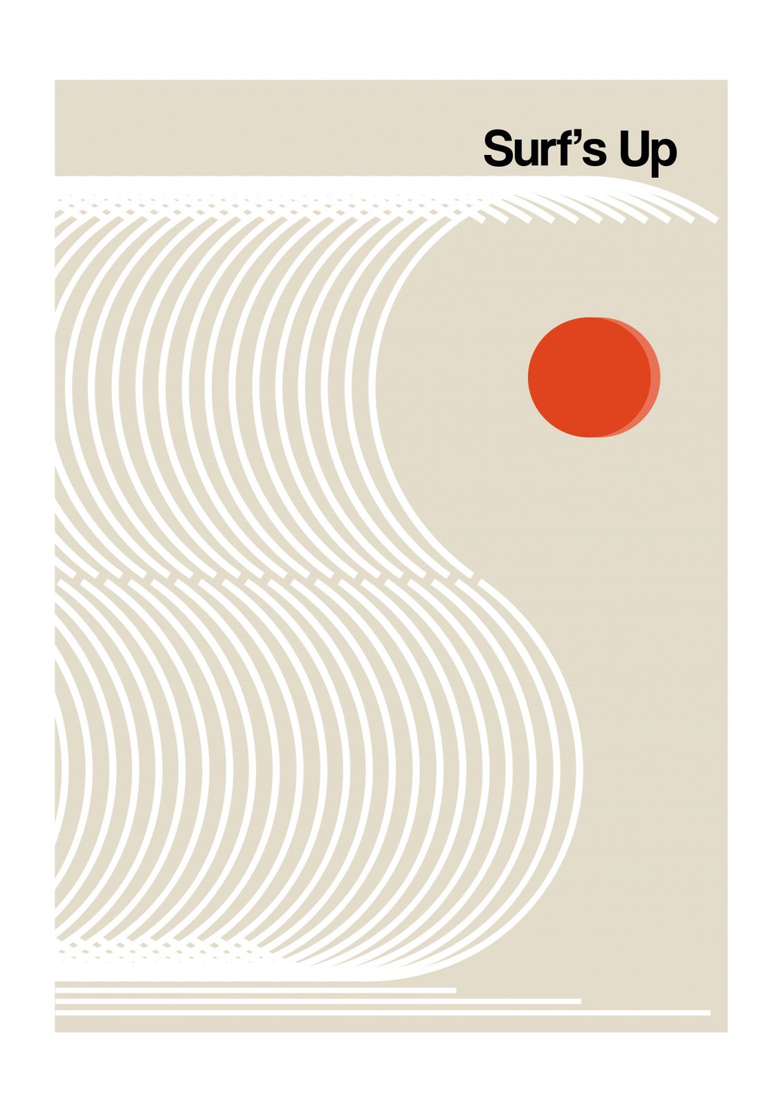 Poster - Surf's Up
