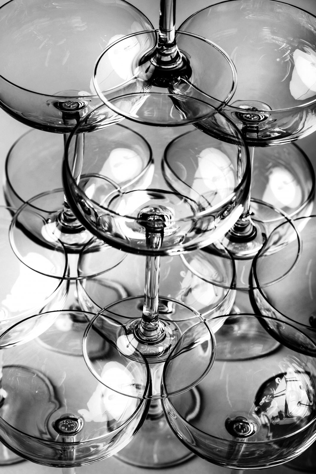 Poster - Champagneglas
