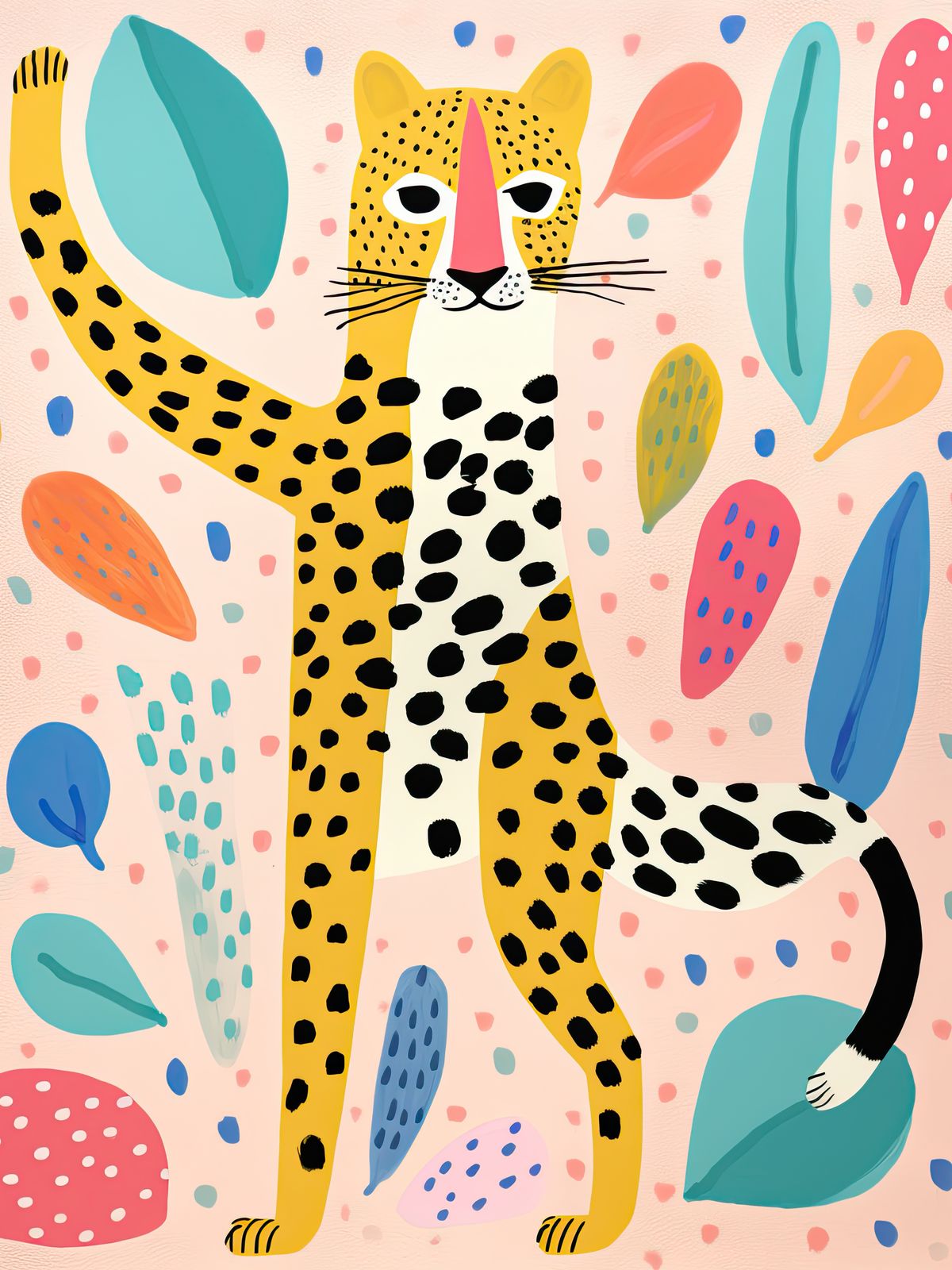 Poster - Glatt Leopard