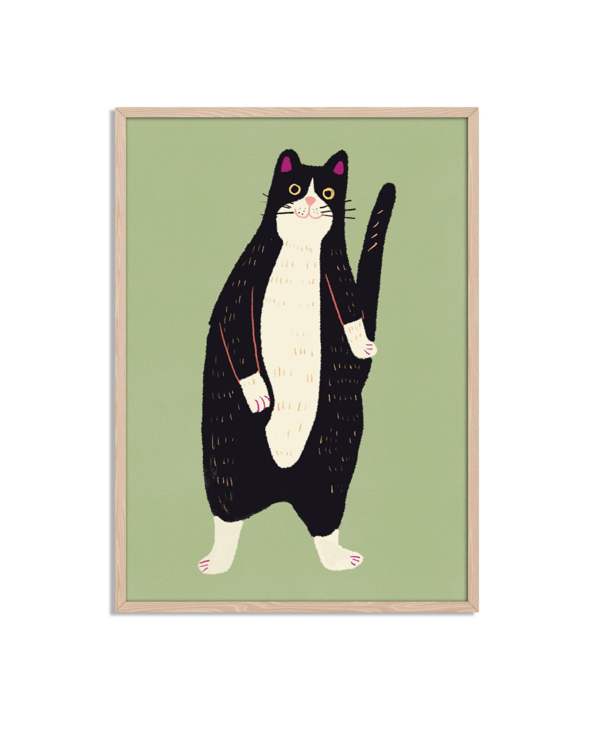 Lustig Katt Affisch