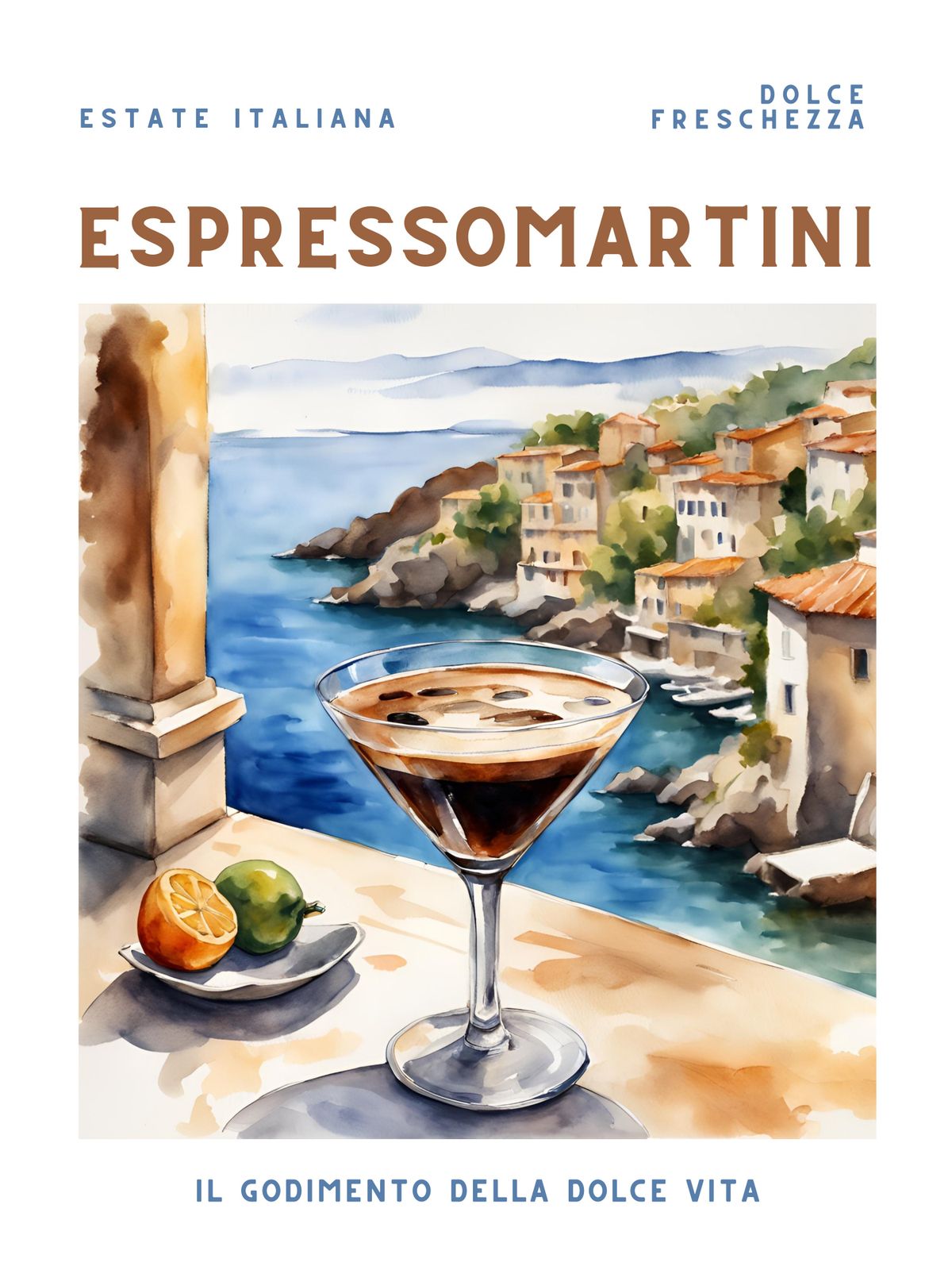 Poster - Espressomartini
