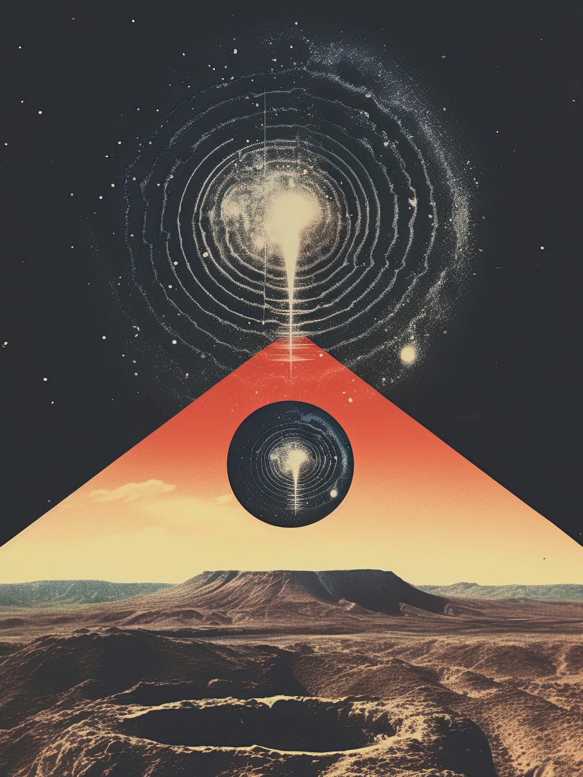 Poster - Kosmiskt Landskap