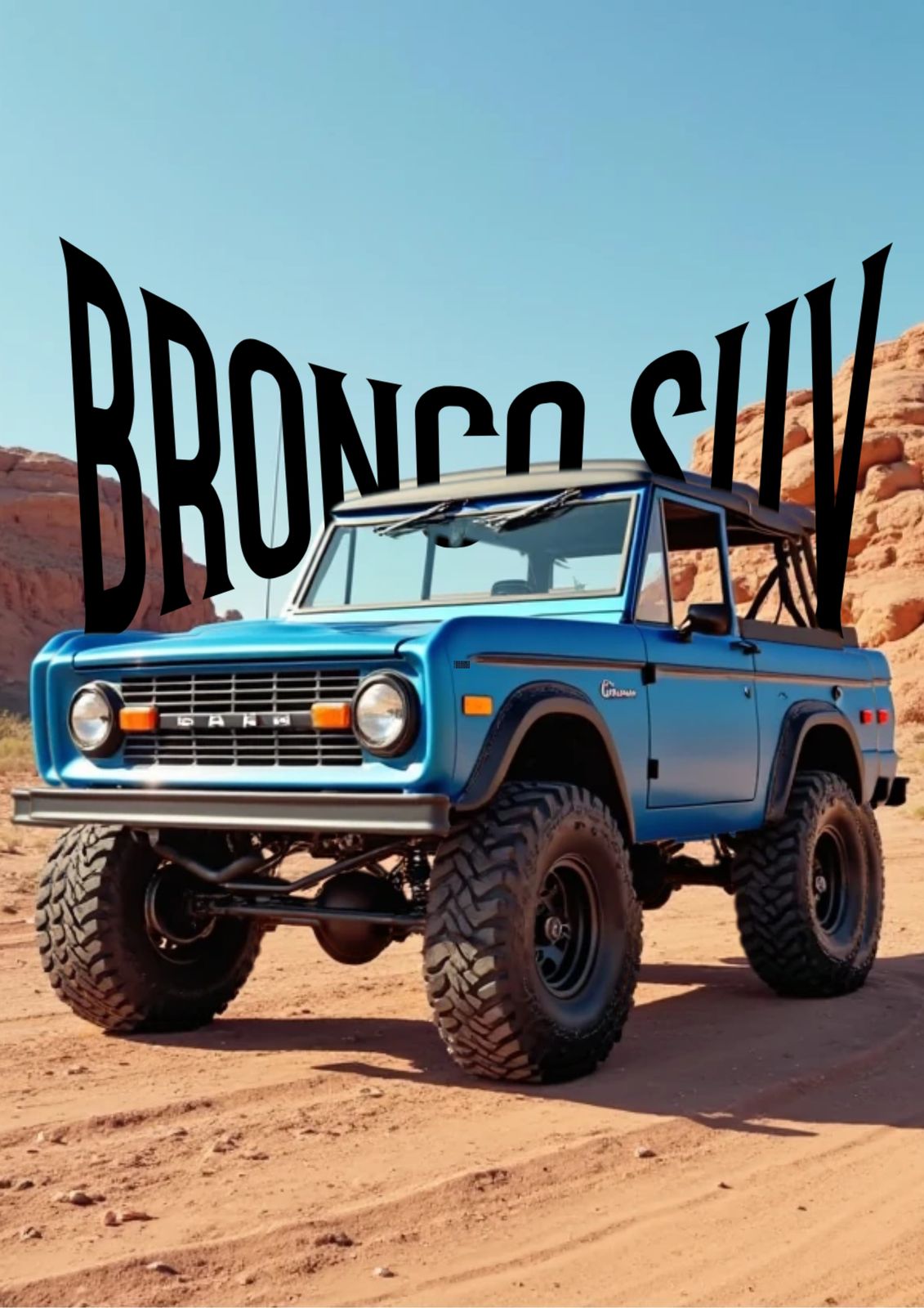 Poster - Bronco SUV