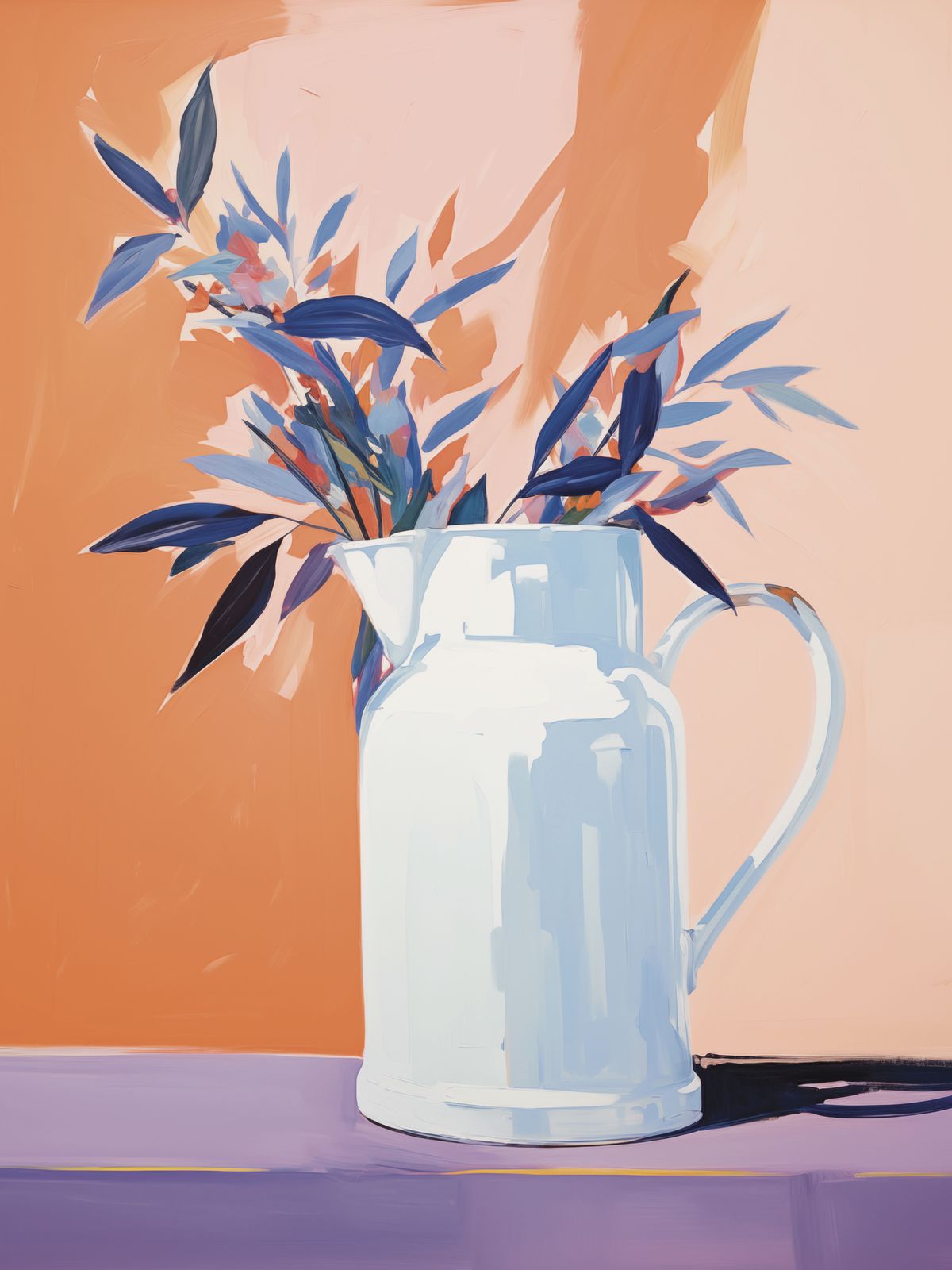 Poster - Blomsterkanna Konstverk