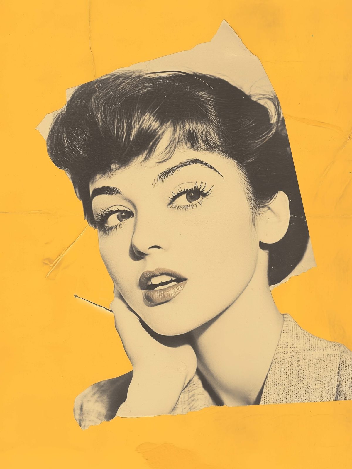 Poster - Retro Porträtt