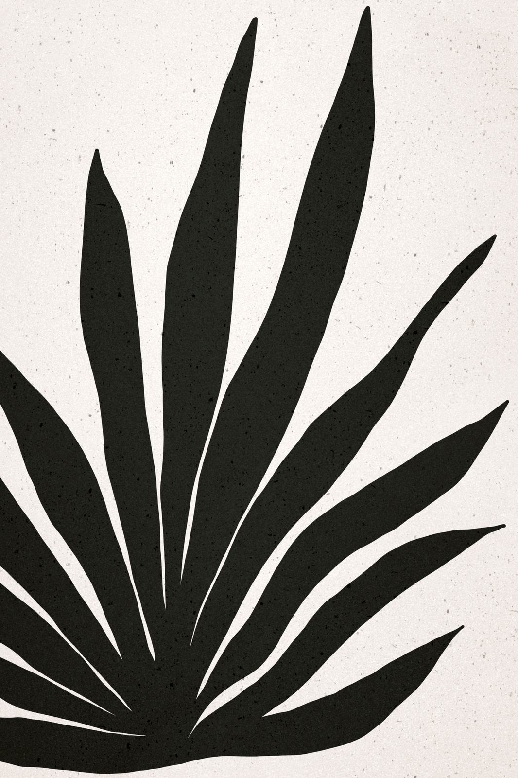 Poster - Botanisk Silhouette