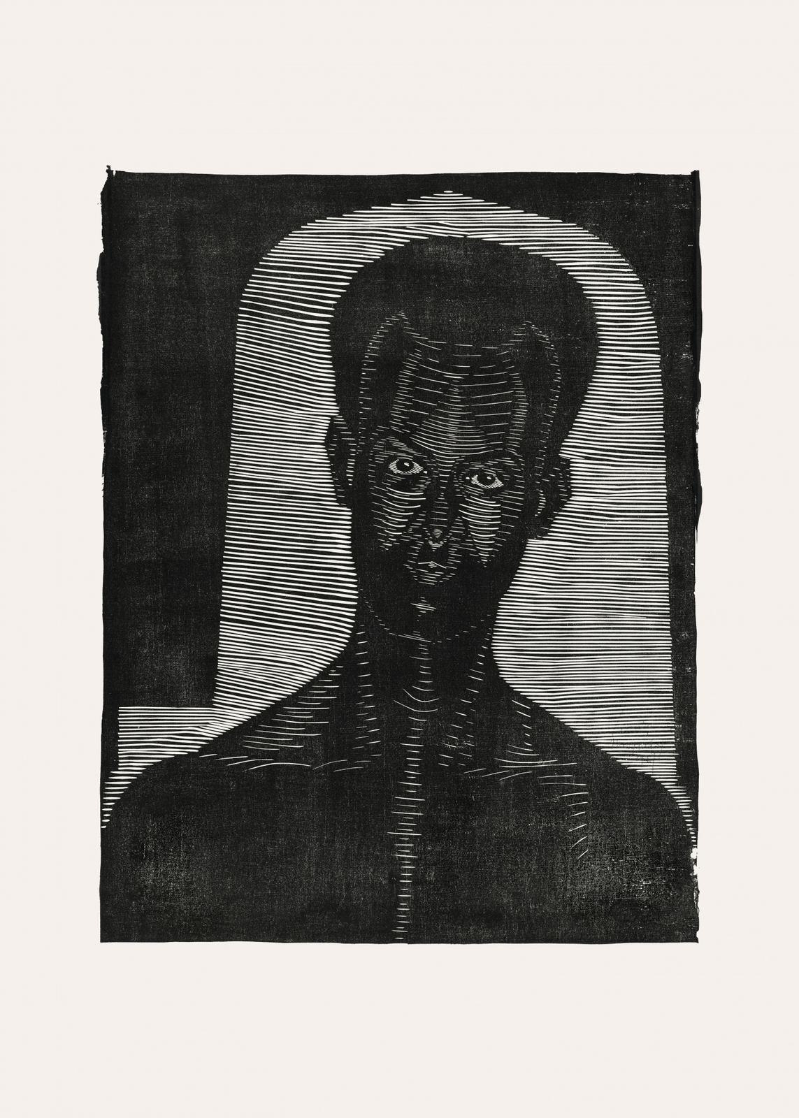 Affisch - Abstrakt Porträtt