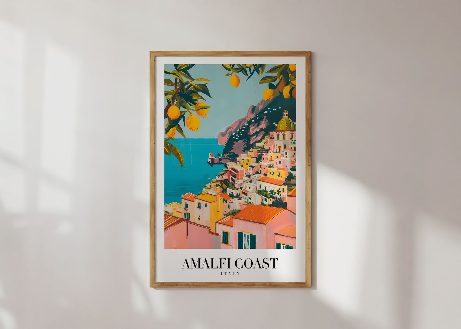 Poster - Amalfikusten Italien