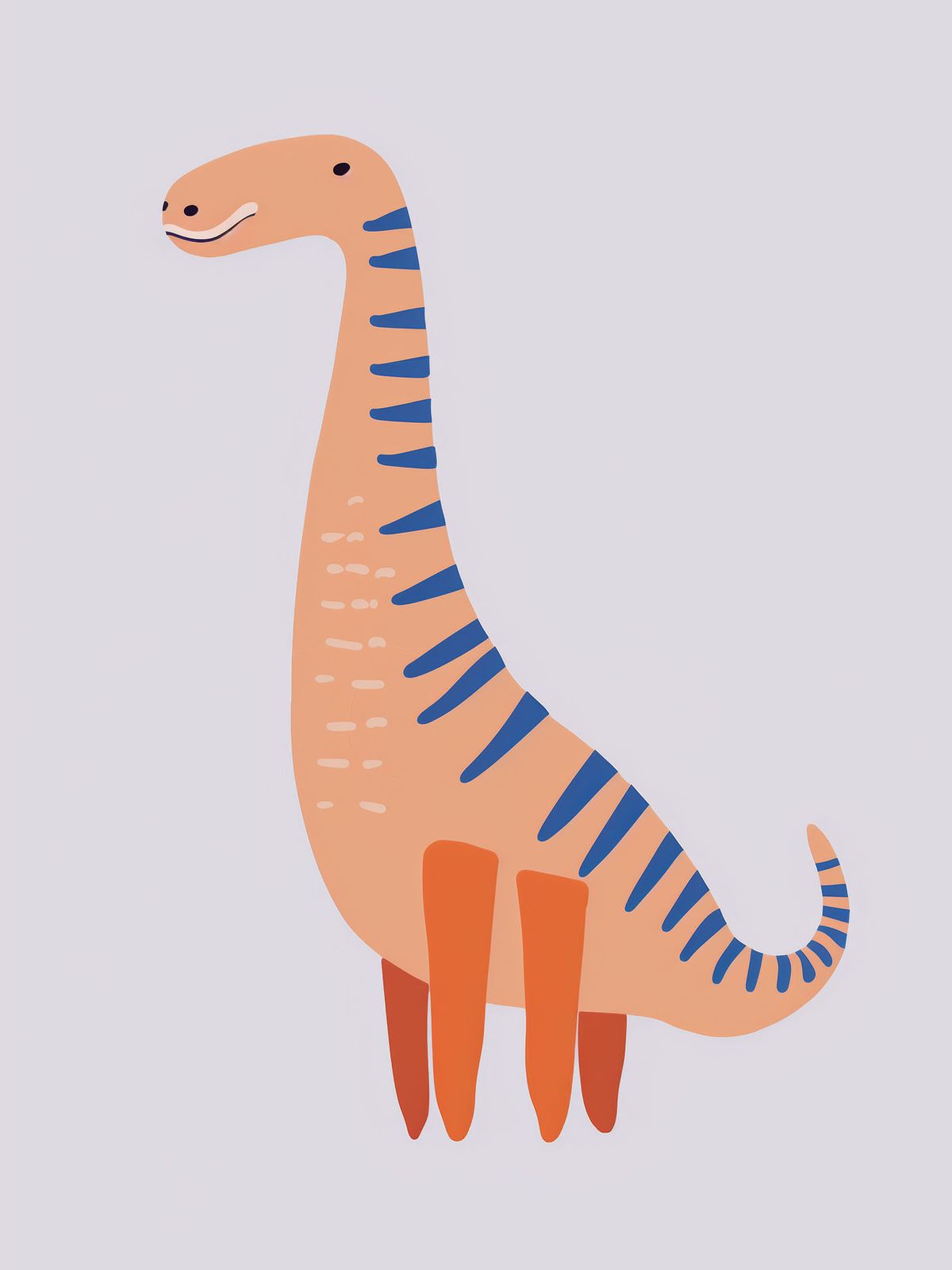 Poster - Dinosaurieillustration
