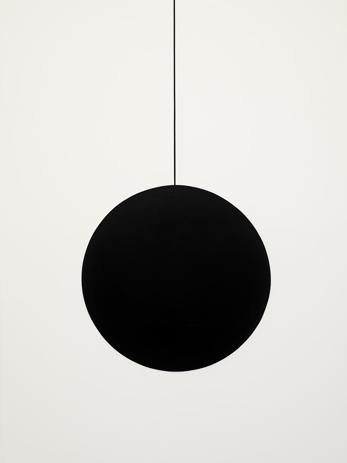 Poster - Minimal svart cirkel