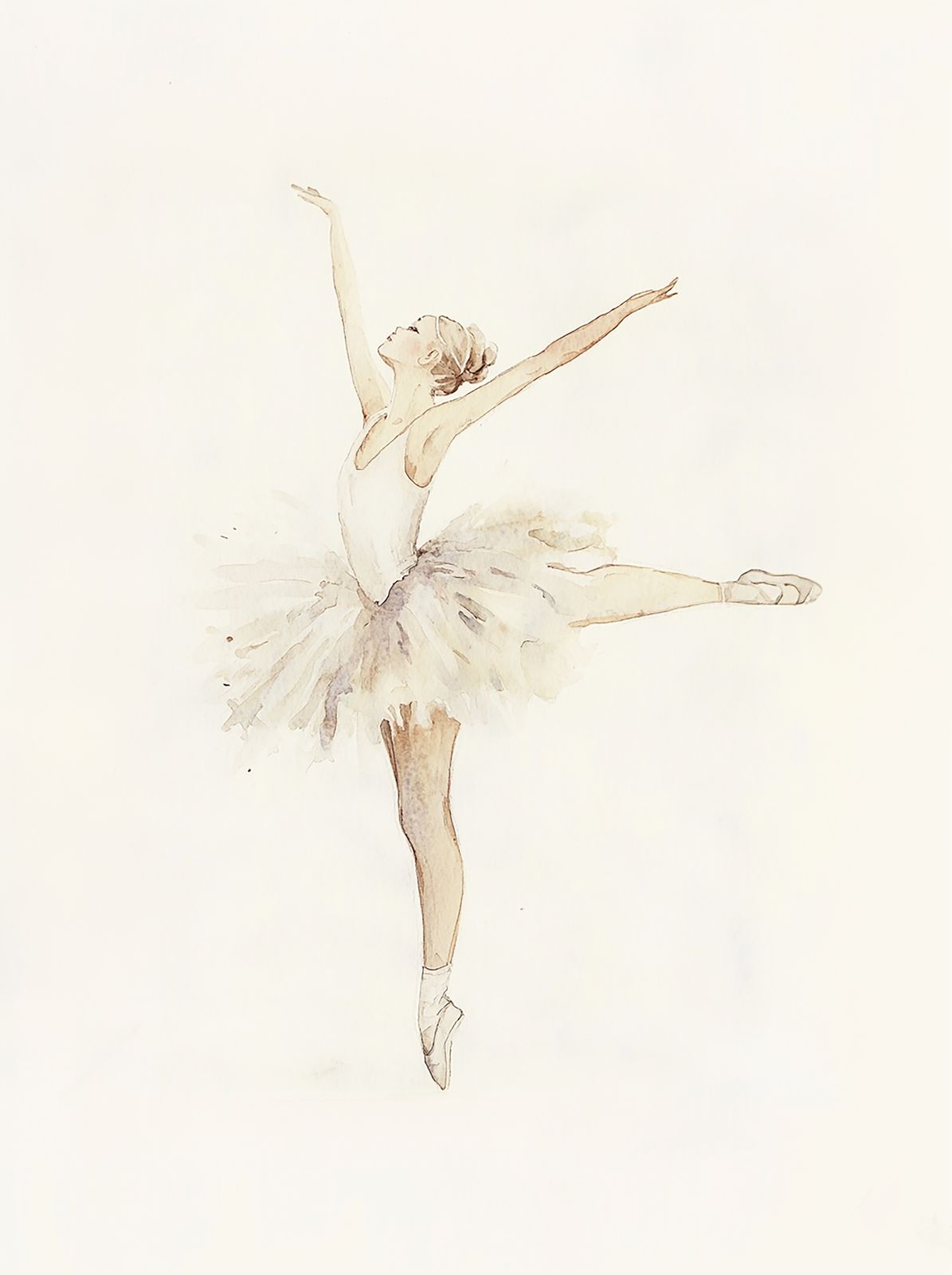 Poster - Elegant Ballerina
