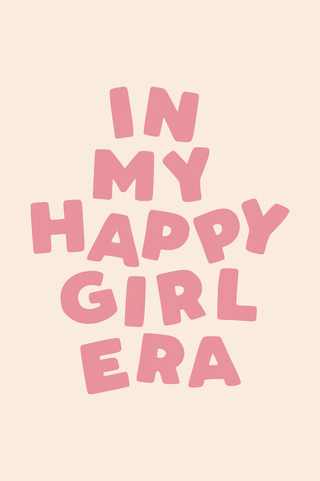 Poster - Happy Girl Era