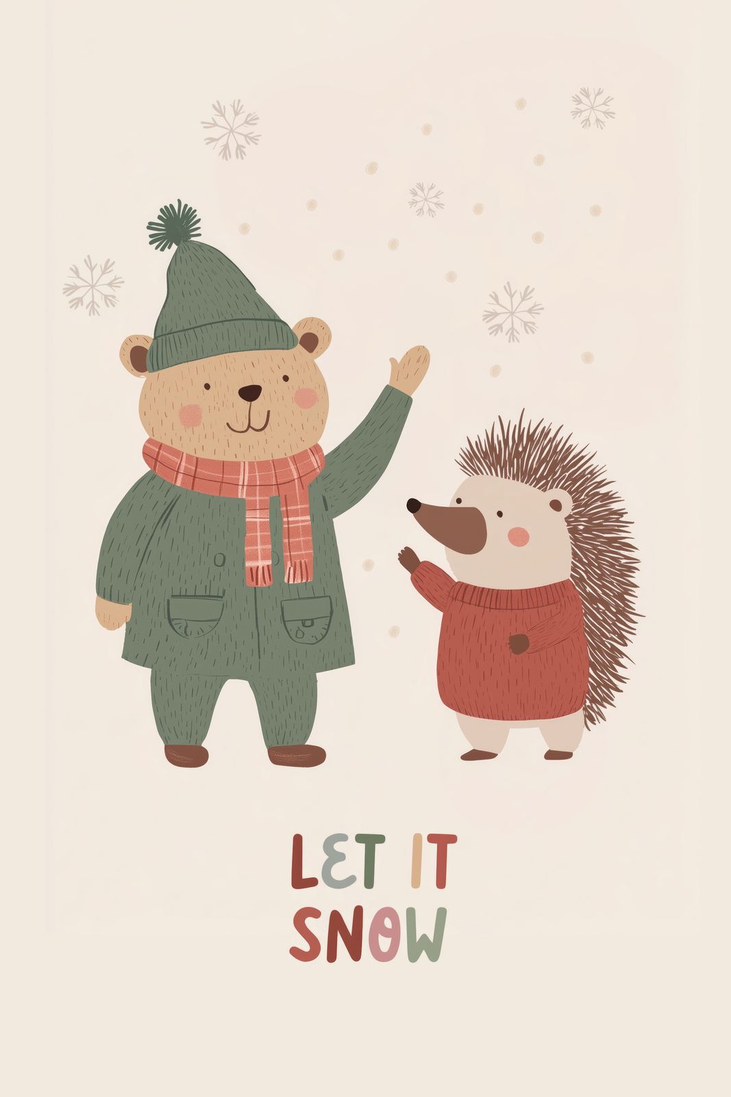 Poster - Let It Snow