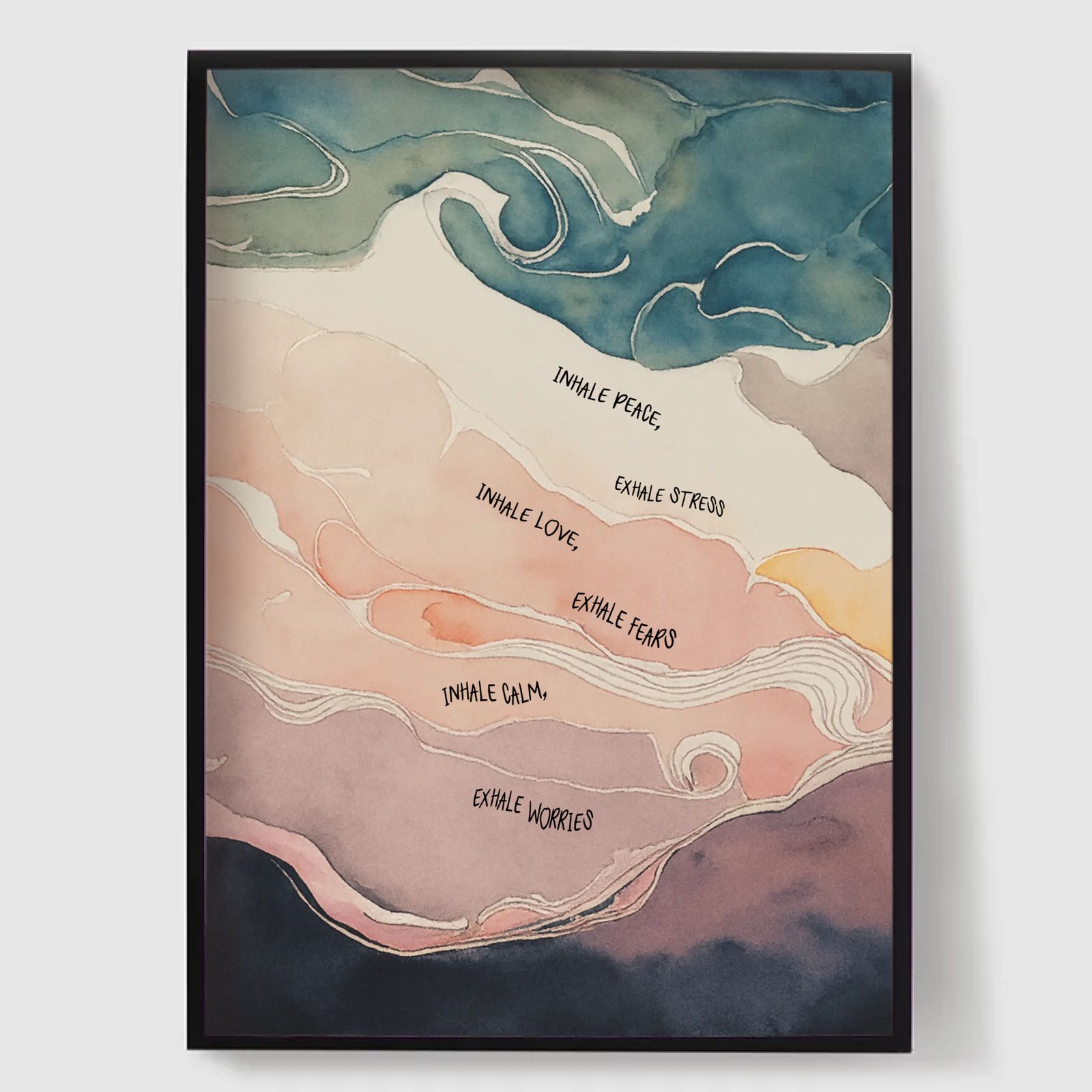 Personlig Poster - Anpassade Mindfulness Citat