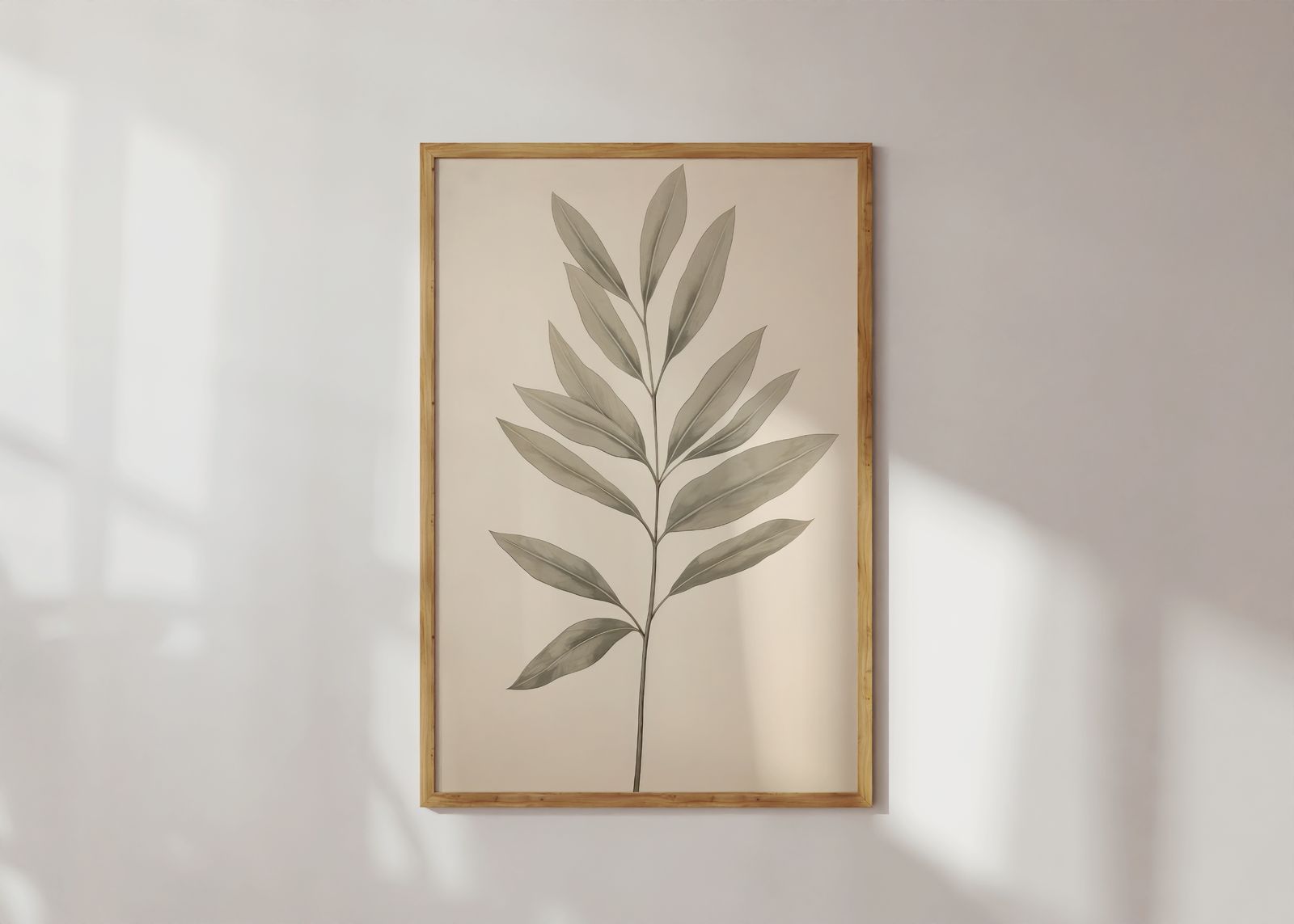 Poster - Blad Botanisk