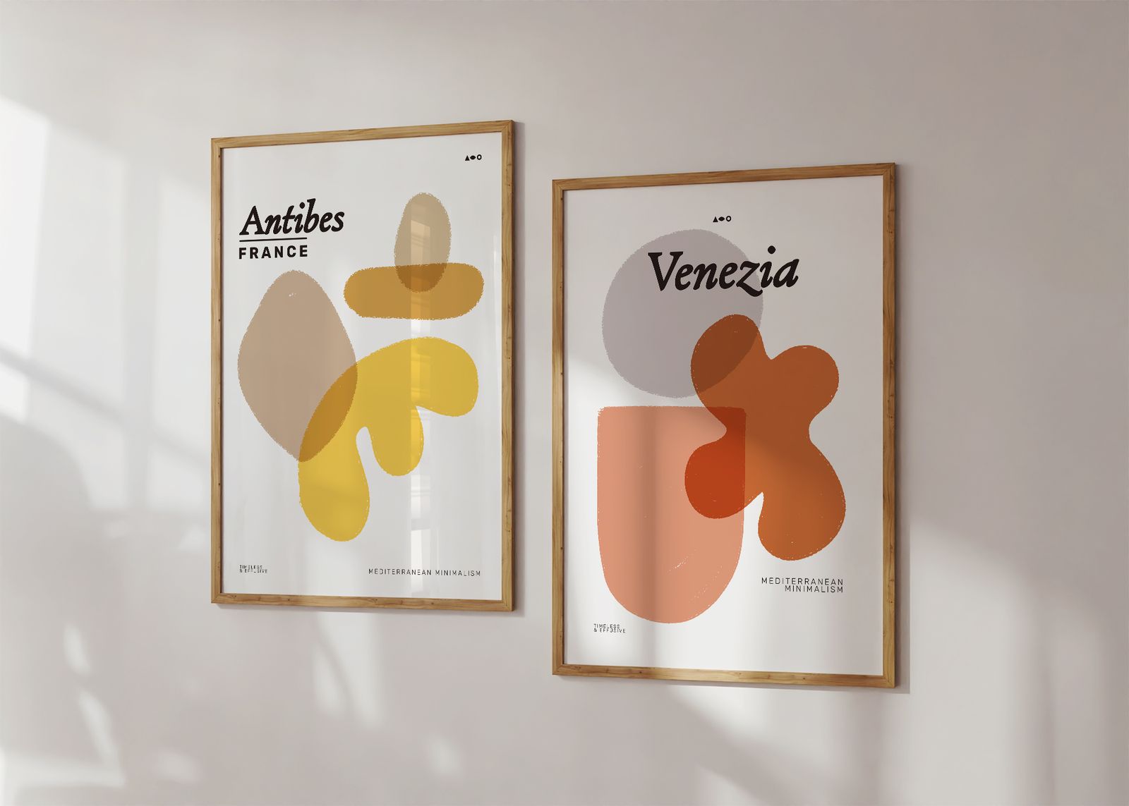 Poster - Medelhavsminimalism / Set of 2