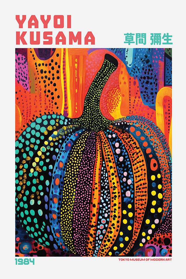 Poster - Yayoi Kusama Pumpa