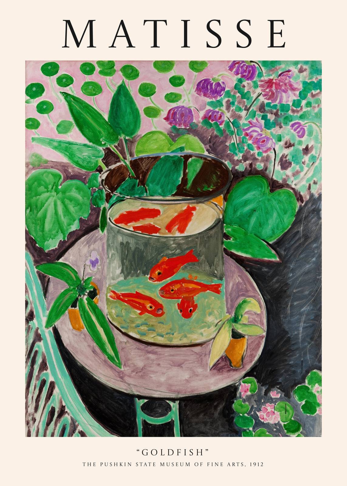 Poster - Guldfisk av Henri Matisse
