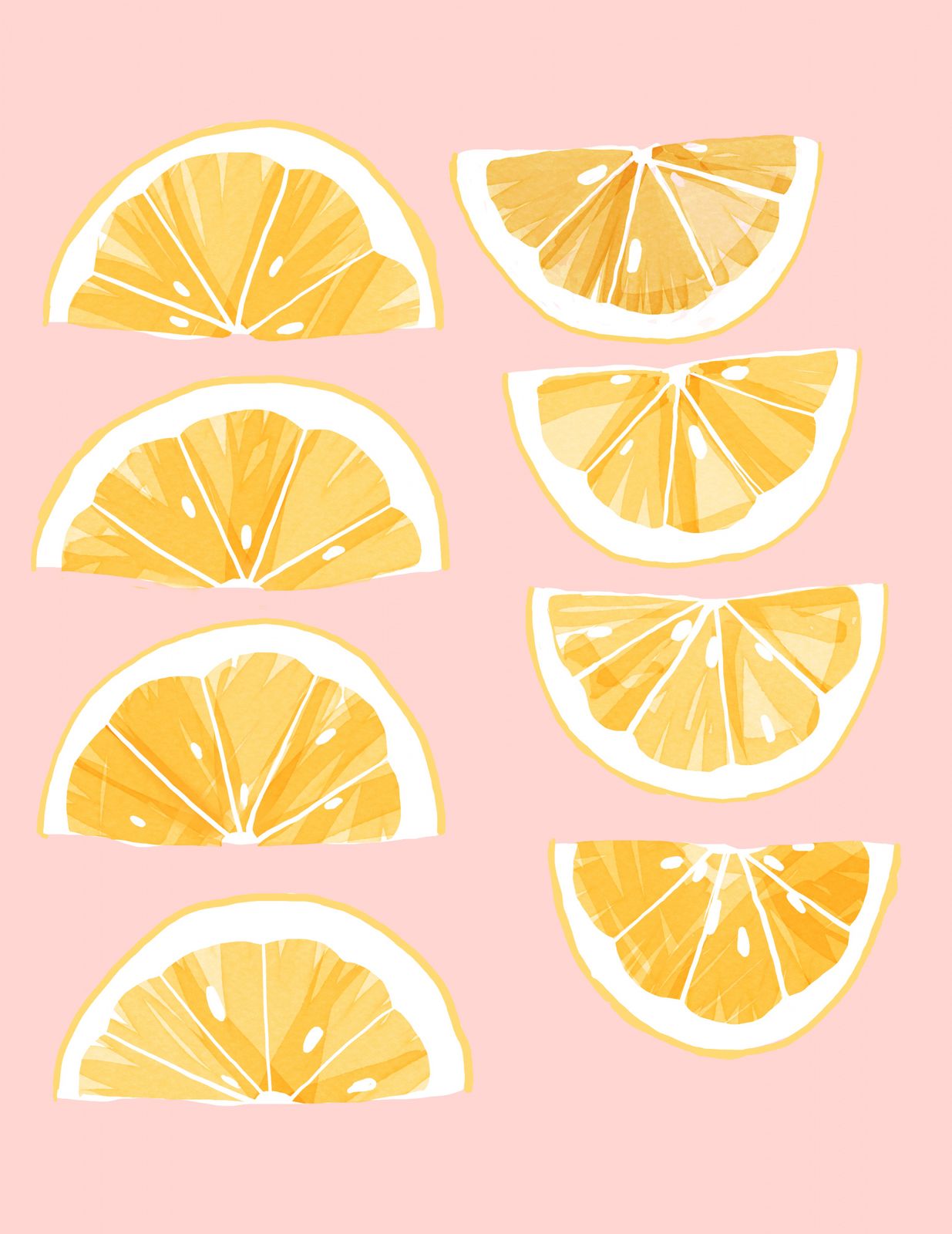 Poster - Citrusskiva