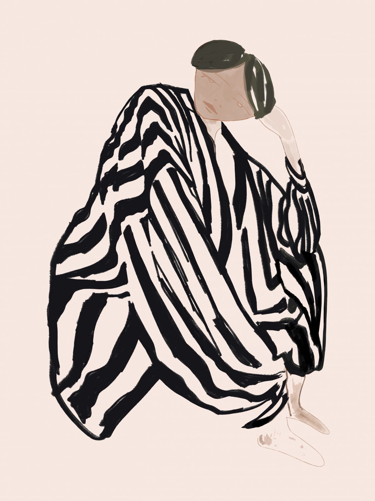 Poster - Abstrakt Figur
