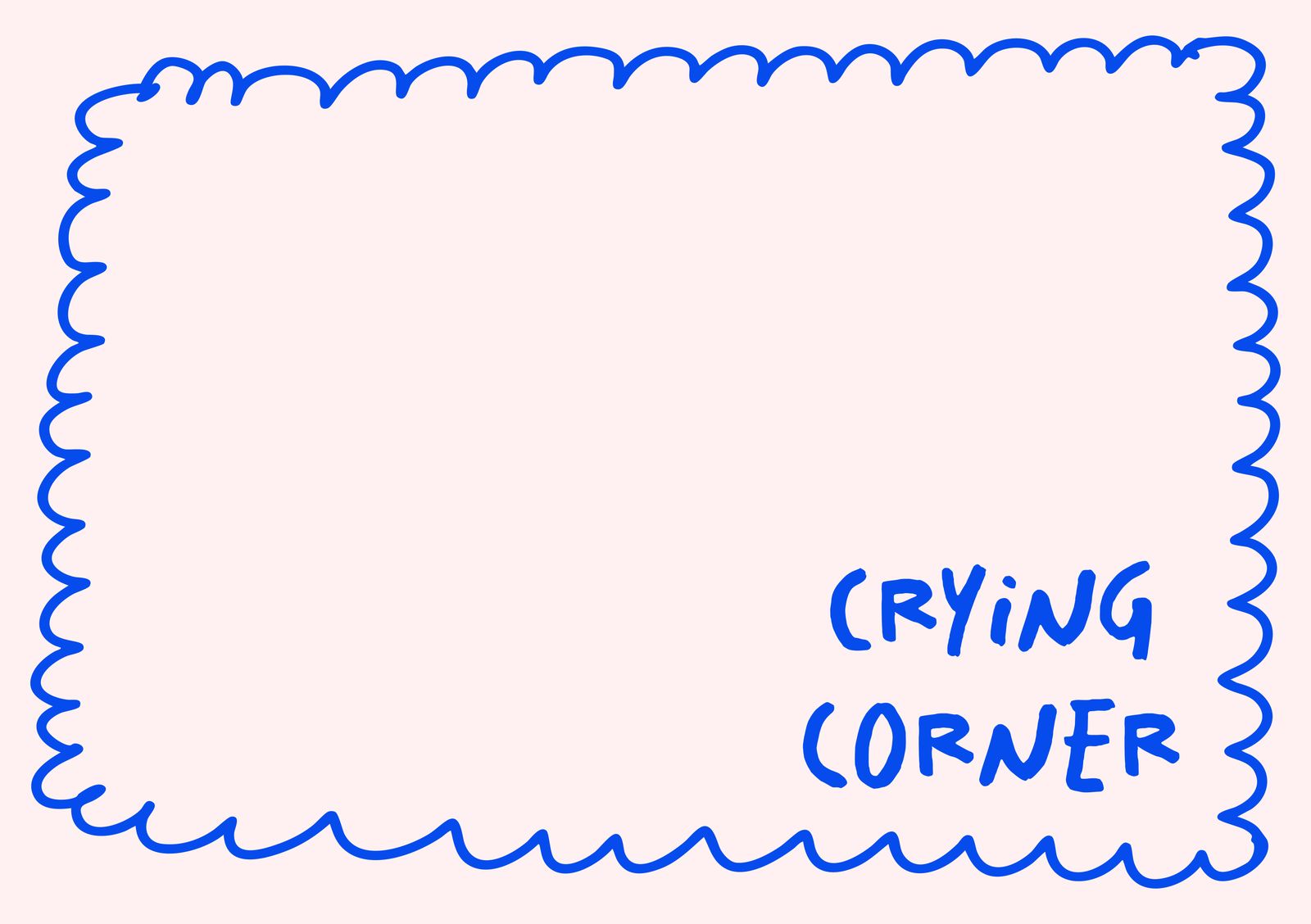 Affisch - Crying Corner