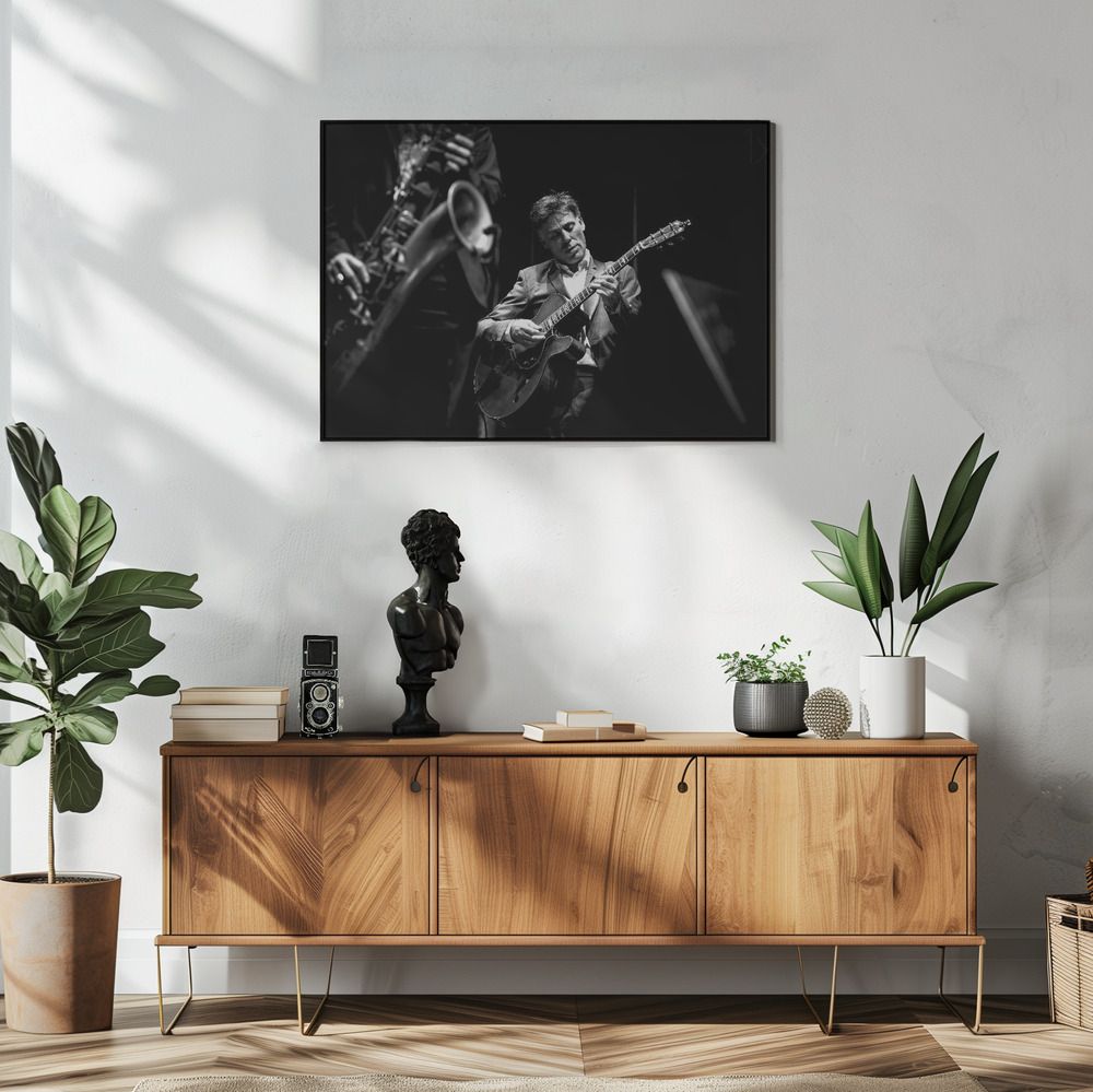 Poster - Jazzgitarrist