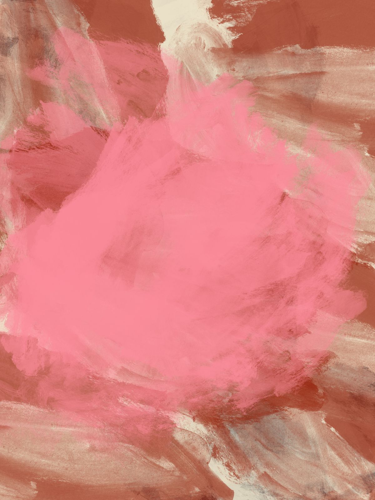 Poster - Rosa Abstrakt