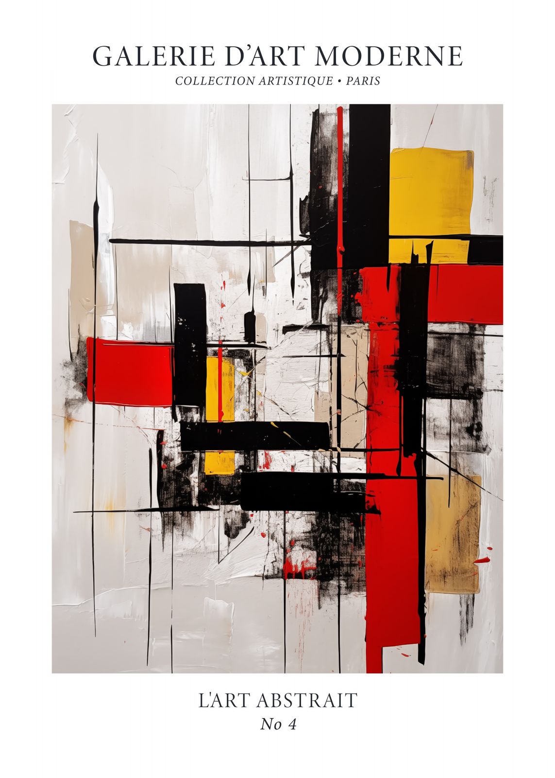 Poster - L'Art Abstrait No 4