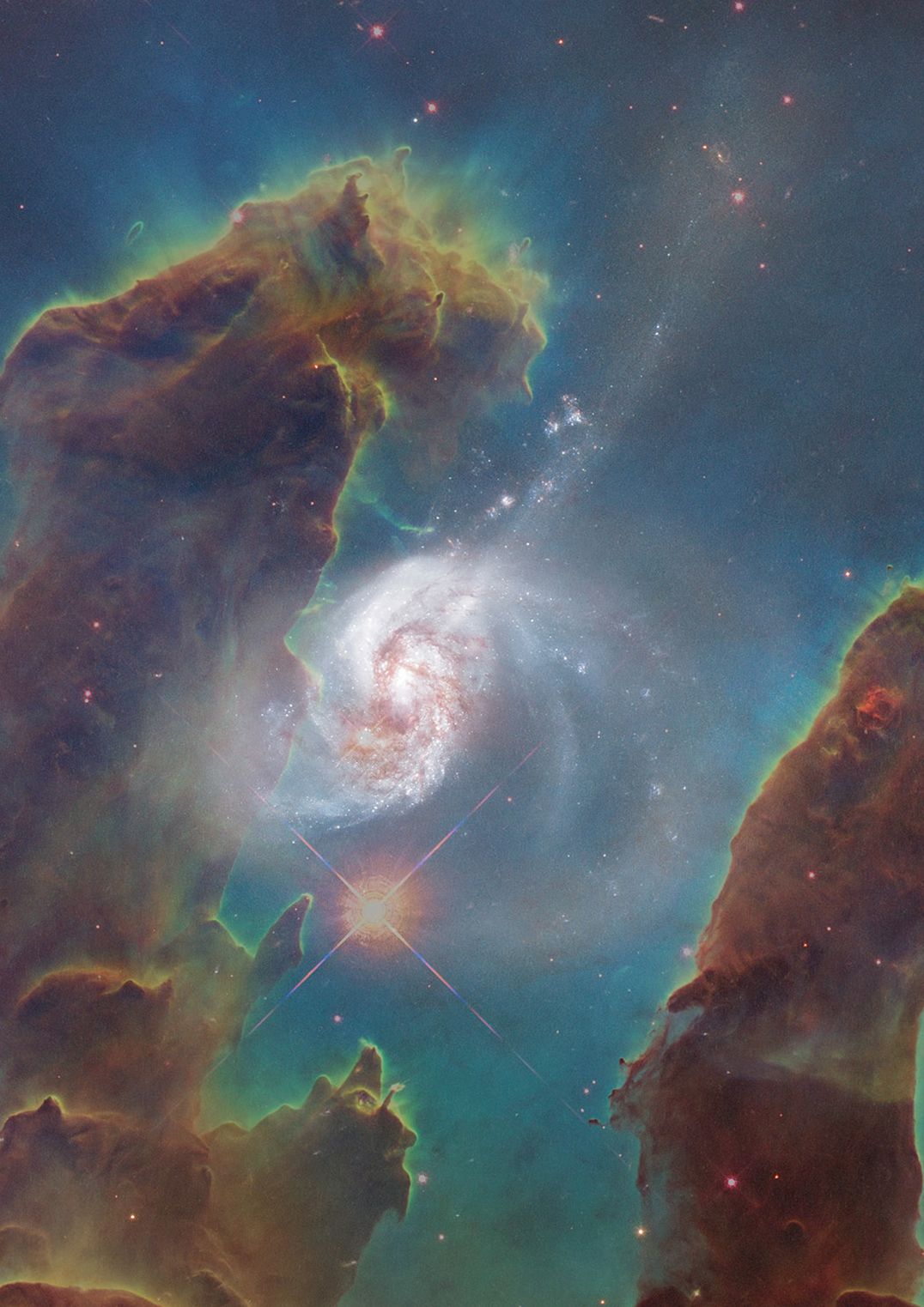 Poster - Kosmiska Pelare