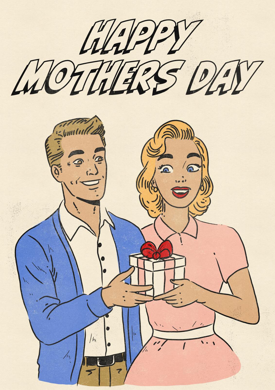 Affisch - Glad Mors Dag