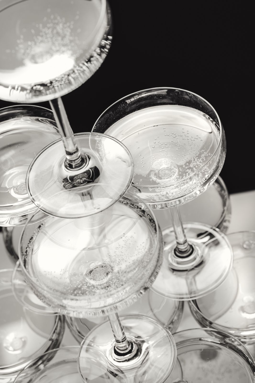 Poster - Champagneglas