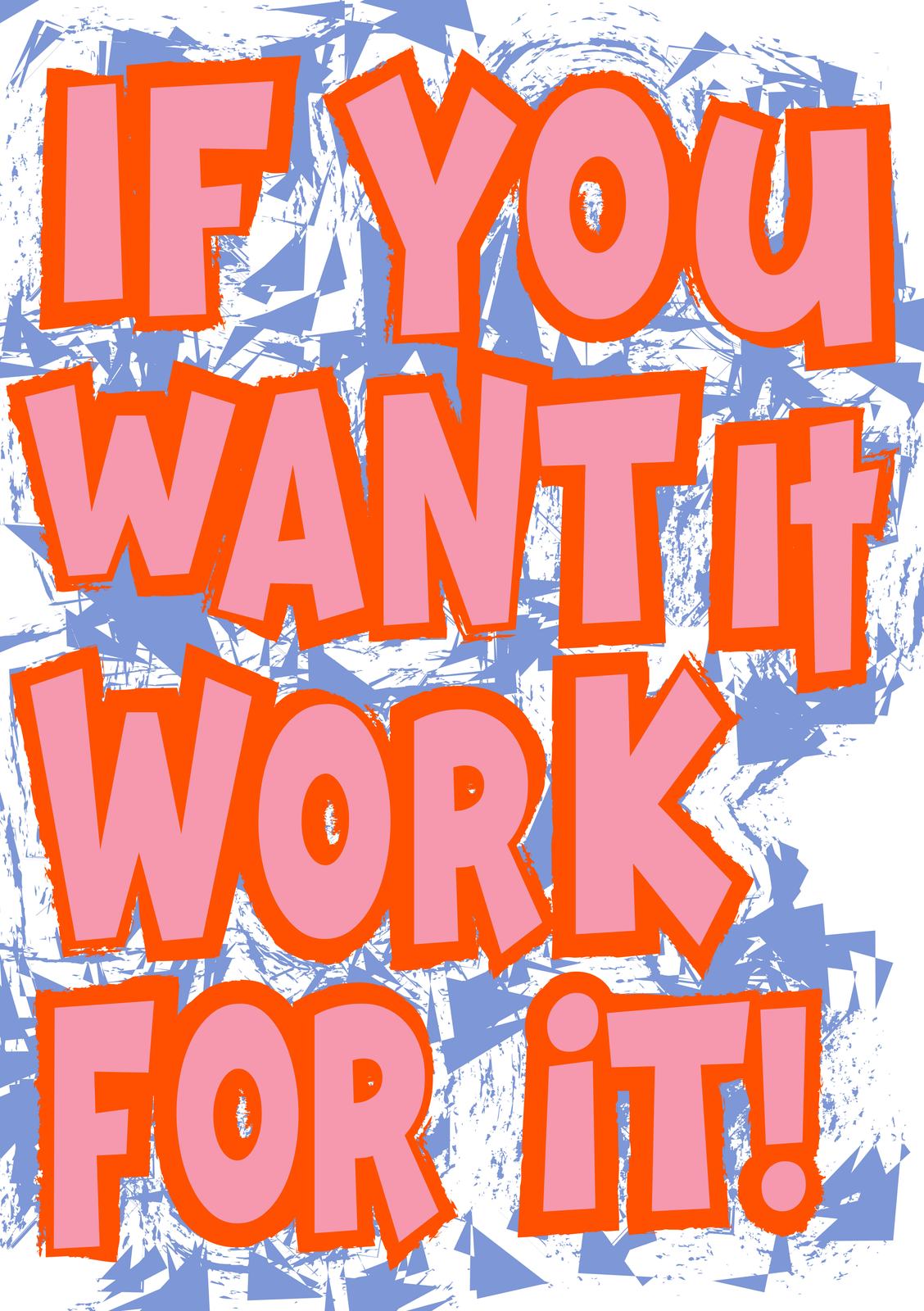 Poster - Motivationscitat