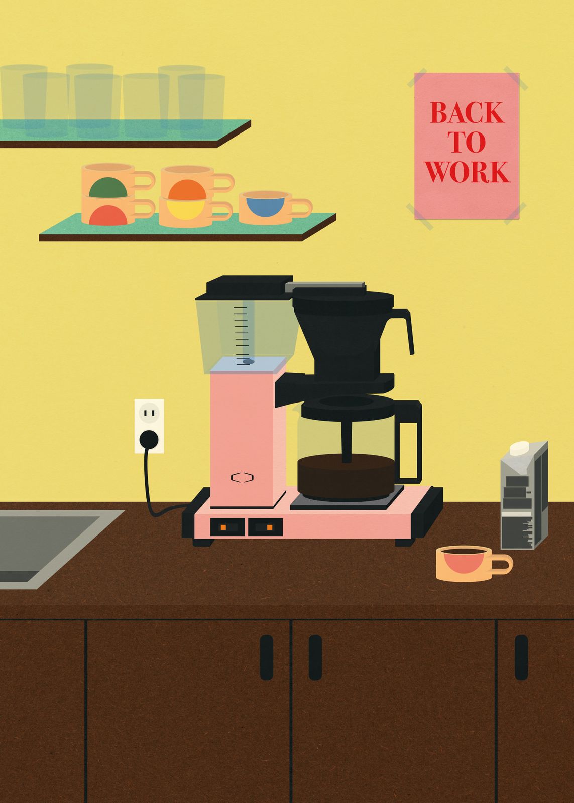 Poster - Morgonkaffe Vibes