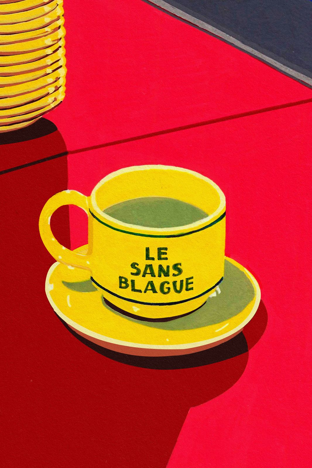 Poster - Le Sans Blague Kaffe