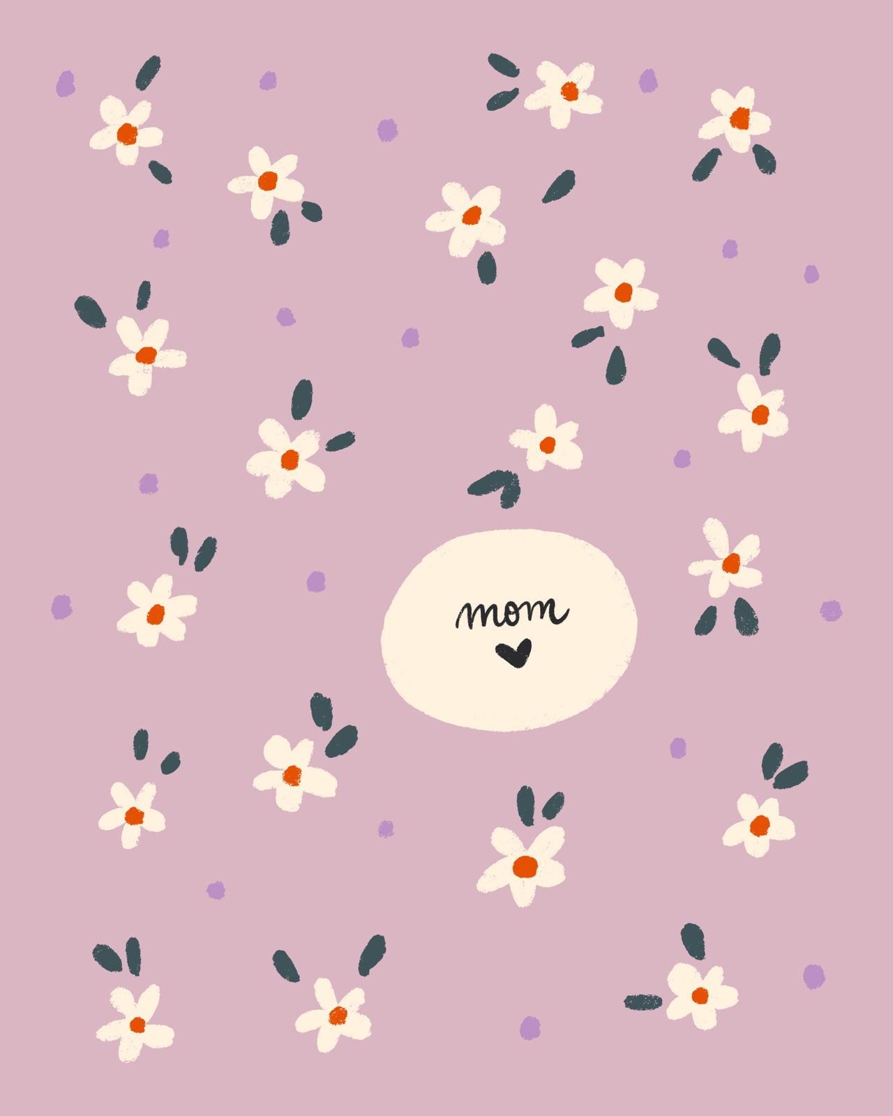 Poster - Blomma Mamma Design