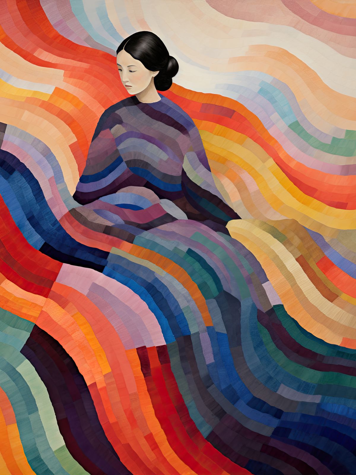 Poster - Vibrant Woman