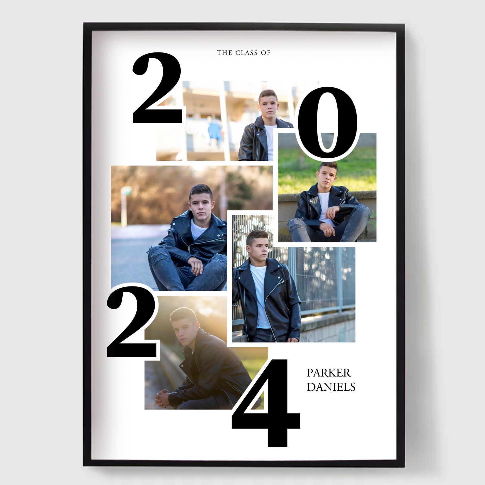 Personlig Poster - Senior Examenskollage