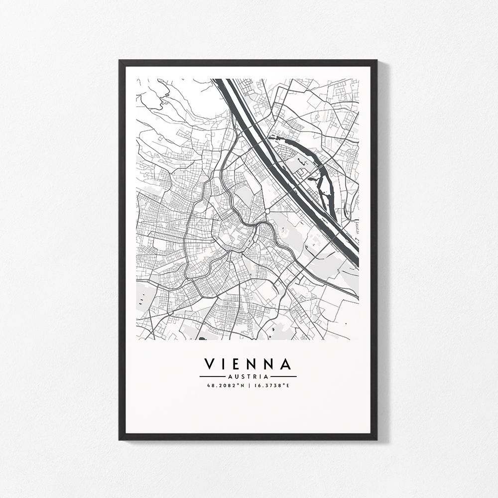 Poster - Wien Karta