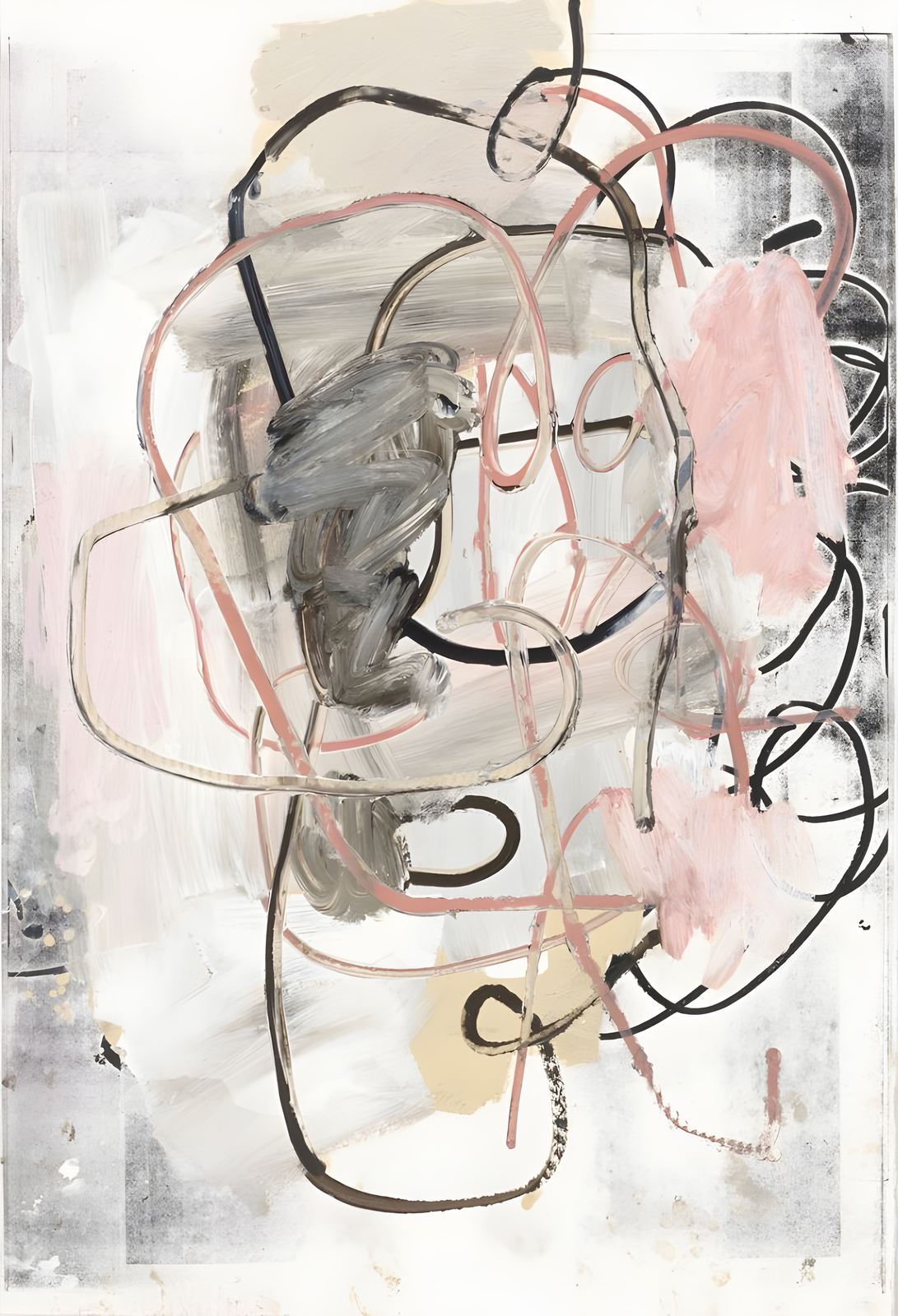 Poster - Abstrakt expressionistisk konstverk