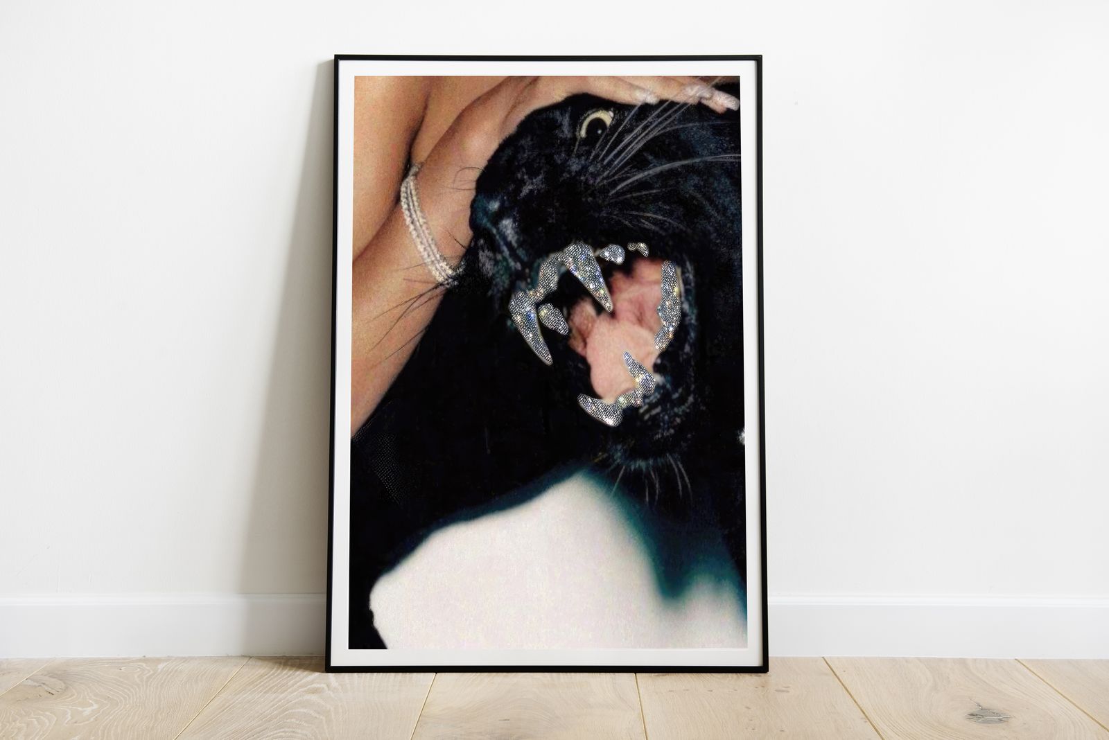 Poster - Svart Panter Glam