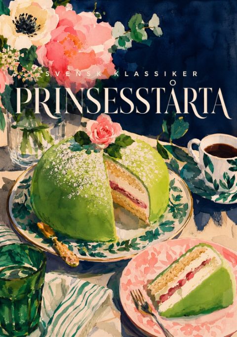Poster - Svensk Prinsesstårta