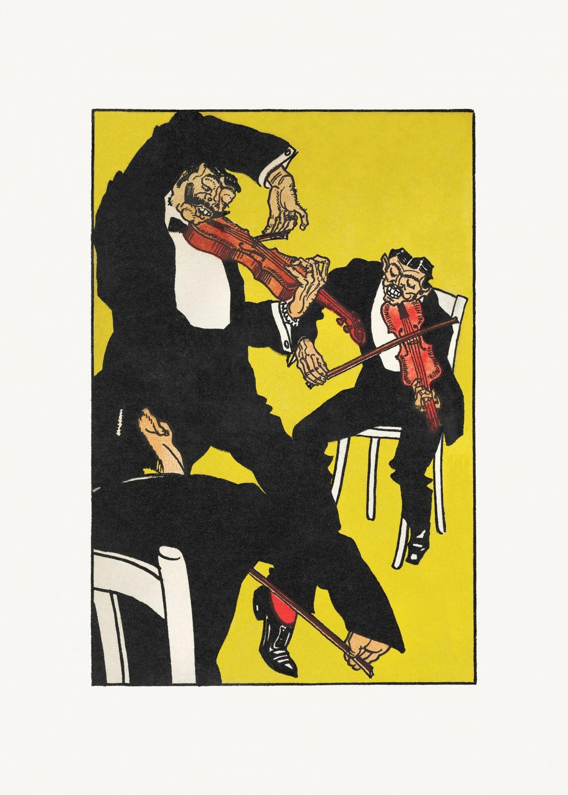 Poster - Violin Trio av Moriz Jung