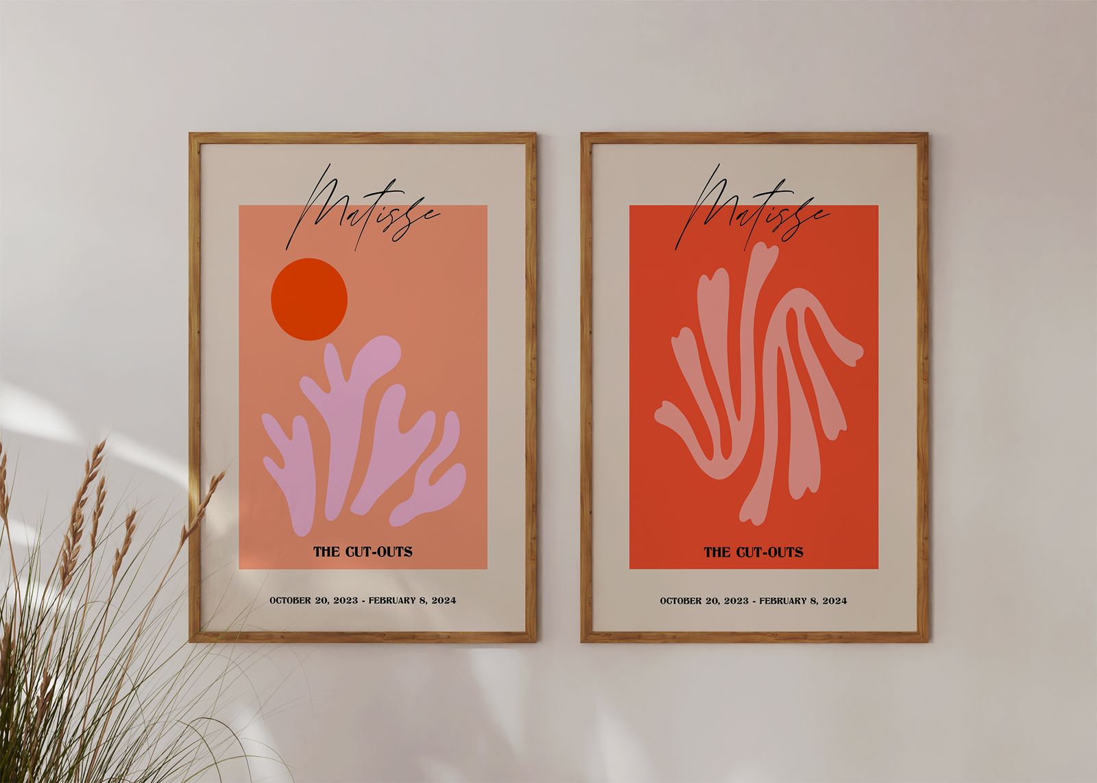Poster - Matisse Cut-Outs / Set om 2